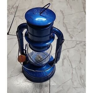 Vintgae Dietz Lantern Littile Wizard Dietz Log-Nob Distressed Clear Glob USA NWT